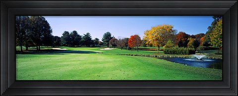 Framed Golf course, Westwood Country Club, Vienna, Fairfax County, Virginia, USA Print