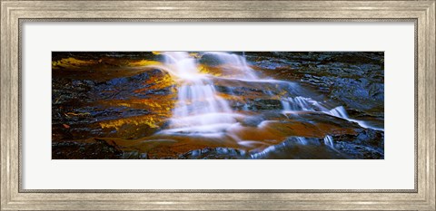 Framed Waterfall, Wentworth Falls, Weeping Rock, New South Wales, Australia Print