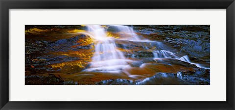 Framed Waterfall, Wentworth Falls, Weeping Rock, New South Wales, Australia Print