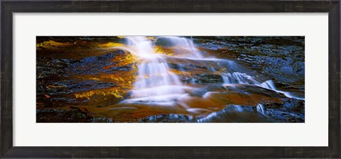 Framed Waterfall, Wentworth Falls, Weeping Rock, New South Wales, Australia Print