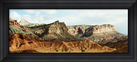 Framed Rock Formations, Capitol Reef National Park, Utah Print
