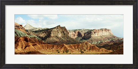 Framed Rock Formations, Capitol Reef National Park, Utah Print