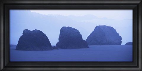 Framed Meyers Creek at Dawn, California Print