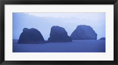 Framed Meyers Creek at Dawn, California Print