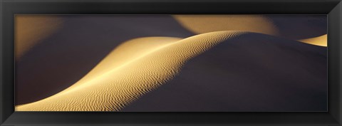 Framed Sand Dunes at Stovepipe Wells, Death Valley, California Print