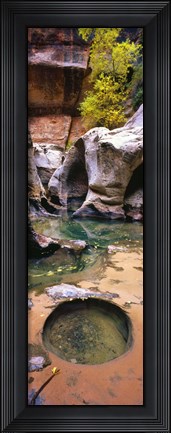 Framed Subway at Zion National Park, Utah, USA Print