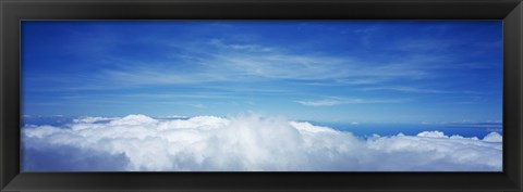 Framed Cloudscape, Maui, Hawaii, USA Print