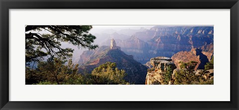 Framed Point Imperial at sunrise, Grand Canyon, Arizona, USA Print