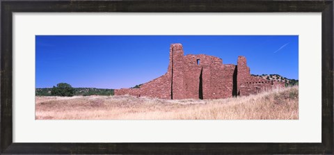 Framed Ruins of building, Salinas Pueblo Missions National Monument, New Mexico, USA Print
