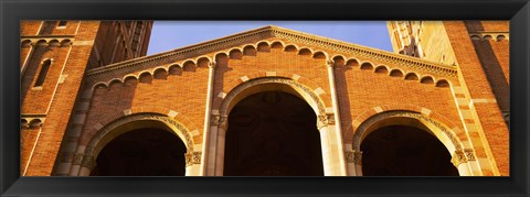 Framed Low angle view of Royce Hall, University of California, Los Angeles, California, USA Print