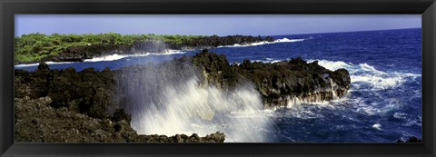 Framed Wainanapanapa State Park Maui HI USA Print