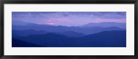 Framed Dawn Great Smoky Mountains National Park NC Print