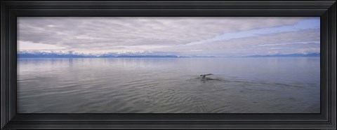 Framed Clouds over the sea, Frederick Sound, Alaska, USA Print