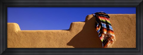 Framed Blanket Lying On The Wall Print