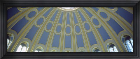 Framed British Museum Ceiling, London, England Print
