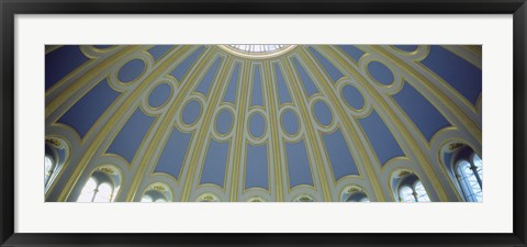 Framed British Museum Ceiling, London, England Print