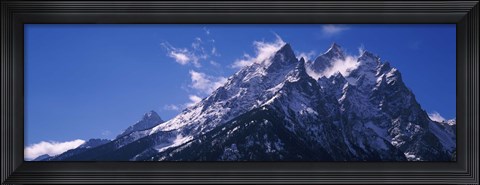 Framed Cathedral Group, Grand Teton National Park, Wyoming Print