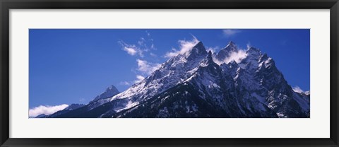 Framed Cathedral Group, Grand Teton National Park, Wyoming Print