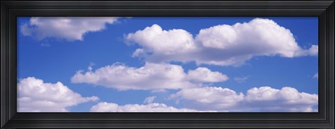 Framed Fluffy Clouds Print