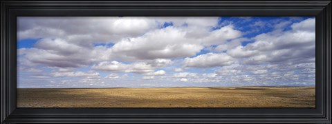 Framed Clouds over open rangeland, Texas, USA Print