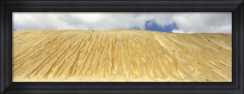 Framed Eroded copper tailing, Ruth, White Pine County, Nevada, USA Print
