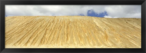 Framed Eroded copper tailing, Ruth, White Pine County, Nevada, USA Print