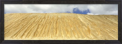 Framed Eroded copper tailing, Ruth, White Pine County, Nevada, USA Print