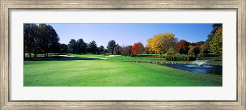 Framed Golf course, Westwood Country Club, Vienna, Fairfax County, Virginia, USA Print