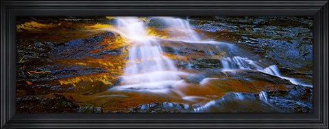 Framed Waterfall, Wentworth Falls, Weeping Rock, New South Wales, Australia Print