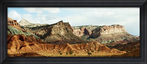 Framed Rock Formations, Capitol Reef National Park, Utah Print
