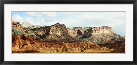 Framed Rock Formations, Capitol Reef National Park, Utah Print