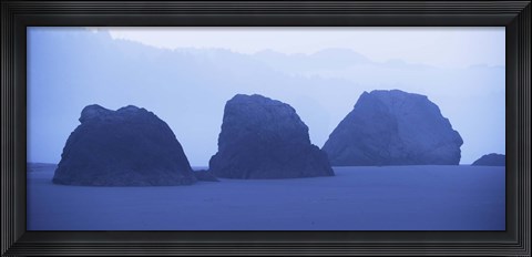 Framed Meyers Creek at Dawn, California Print