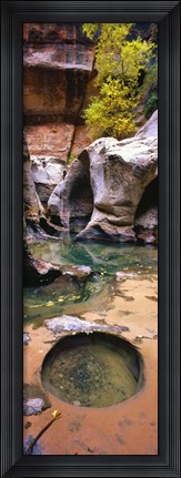 Framed Subway at Zion National Park, Utah, USA Print