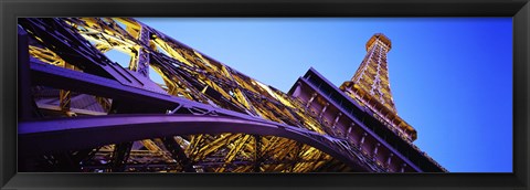 Framed Las Vegas Replica Eiffel Tower, Las Vegas, Nevada Print