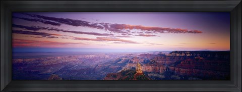 Framed Point Imperial at sunset, Grand Canyon, Arizona, USA Print