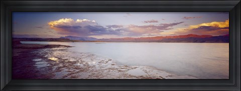 Framed Sunset over Lake Mead, Nevada, USA Print