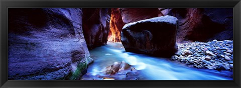 Framed Virgin River at Zion National Park, Utah, USA Print