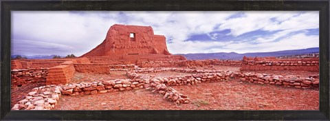 Framed Ruins of the Mission, Pecos National Historical Park, Pecos, New Mexico, USA Print