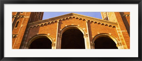 Framed Low angle view of Royce Hall, University of California, Los Angeles, California, USA Print