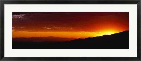 Framed Great Sand Dunes National Park and Preserve at sunset, Colorado, USA Print