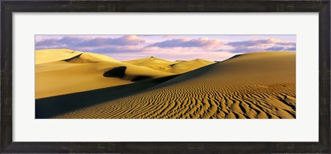 Framed Cloudy Skies Over Great Sand Dunes National Park, Colorado, USA Print