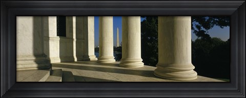 Framed USA, District of Columbia, Jefferson Memorial Print