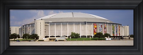 Framed Baseball stadium, Houston Astrodome, Houston, Texas, USA Print
