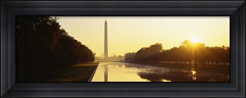 Framed Washington Monument, Washington DC, District Of Columbia, USA Print
