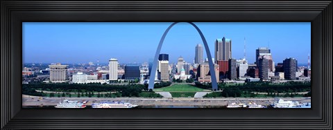 Framed USA, Missouri, St. Louis, Gateway Arch Print