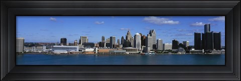 Framed USA, Michigan, Detroit Print