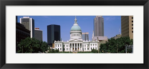 Framed Old Courthouse, St. Louis, Missouri Print