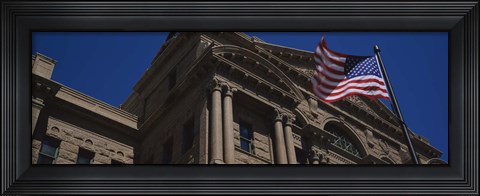 Framed Low angle view of a courthouse, Fort Worth, Texas, USA Print