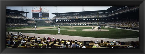 Framed U.S. Cellular Field, Chicago, Illinois Print