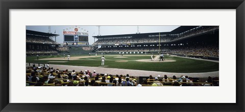 Framed U.S. Cellular Field, Chicago, Illinois Print